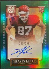 Travis Kelce [Turn of the Century Autograph] #193 Football Cards 2013 Panini Elite Prices