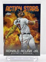 Ronald Acuna Jr. [Orange] #ASC-5 Baseball Cards 2023 Topps Chrome Update Action Stars Prices