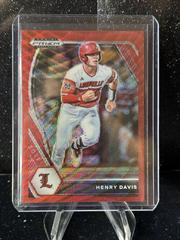 Henry Davis [Red Prizm] #1 Baseball Cards 2021 Panini Prizm Draft Picks Prices