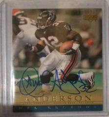 Jamal Anderson [Gold] Football Cards 2000 Upper Deck Legends Autographs Prices
