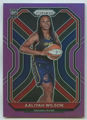 Aaliyah Wilson [Purple Prizm] #99 Basketball Cards 2021 Panini Prizm WNBA Prices