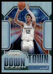 Ja Morant [Silver Prizm] #21 Basketball Cards 2020 Panini Prizm Downtown Bound Prices