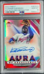Vladimir Guerrero [Red] #AEA-VG Baseball Cards 2022 Topps Finest Aura of Excellence Autographs Prices