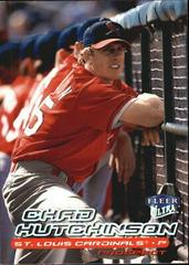 Chad Hutchinson #290 Baseball Cards 2000 Ultra Prices