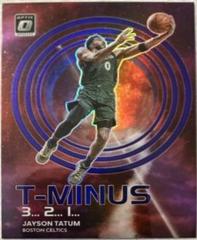 Jayson Tatum #4 Basketball Cards 2022 Panini Donruss Optic T Minus 3 2 1 Prices