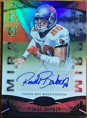 Ronde Barber #MI-RB Football Cards 2019 Panini Certified Mirror Signatures Prices