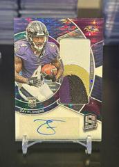 Zay Flowers [Celestial] #16 Football Cards 2023 Panini Spectra Radiant Rookie Patch Signature Prices