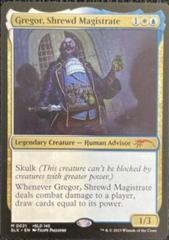 Gregor, Shrewd Magistrate Magic Universes Within Prices