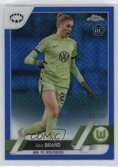 Jule Brand [Blue Mojo] #29 Soccer Cards 2022 Topps Chrome UEFA Women's Champions League Prices