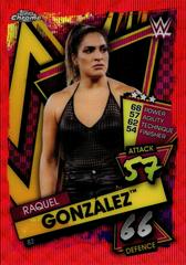 Raquel Gonzalez [Red Refractor] Wrestling Cards 2021 Topps Chrome WWE Prices