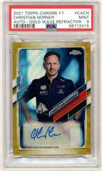 Christian Horner [Gold Wave] #CA-CH Racing Cards 2021 Topps Chrome Formula 1 Autographs Prices