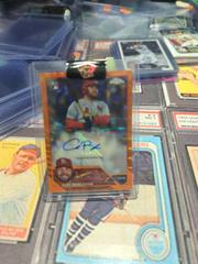 Alec Burleson [Orange Wave] #AC-AB Baseball Cards 2023 Topps Chrome Update Autographs Prices