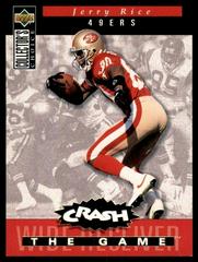 Jerry Rice [Gold] #C21 Football Cards 1994 Collector's Choice Crash the Game Prices