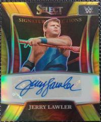 Jerry Lawler [Gold Prizm] #SN-JKL Wrestling Cards 2022 Panini Select WWE Signature Selections Prices