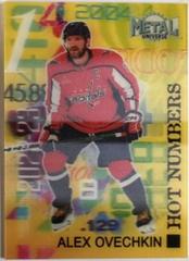 Alex Ovechkin Hockey Cards 2022 Skybox Metal Universe Hot Numbers Prices