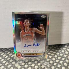 Lauren Betts [Orange Basketball] #CA-LB Basketball Cards 2022 Topps Chrome McDonald's All-American Autographs Prices