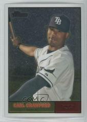 Carl Crawford #C134 Baseball Cards 2010 Topps Heritage Chrome Prices
