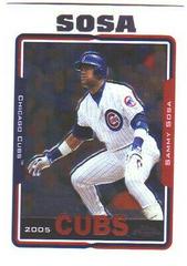 Sammy Sosa #10 Baseball Cards 2005 Topps Chrome Prices