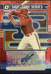 Leody Taveras [Pandora Red] #SS-LT Baseball Cards 2021 Panini Donruss Optic Signature Series Prices