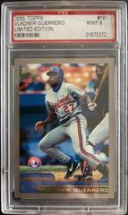 Vladimir Guerrero #181 Baseball Cards 2000 Topps Limited Edition Prices