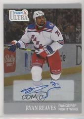 Ryan Reaves [Autograph] #A-15 Hockey Cards 2021 Ultra 30th Anniversary Prices