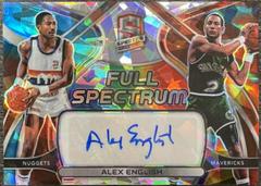 Alex English [Astral] Basketball Cards 2021 Panini Spectra Full Spectrum Signatures Prices