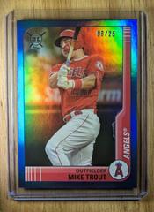 Mike Trout [Blue Foil] Baseball Cards 2021 Topps Big League Prices