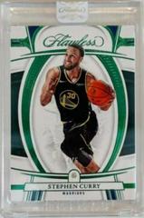 Stephen Curry [Emerald] #30 Basketball Cards 2021 Panini Flawless Prices