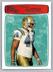 Bruce Davis #53 Football Cards 2008 Topps Rookie Progression Prices