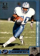Barry Sanders #51 Football Cards 2000 Pacific Omega Prices