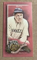 Babe Ruth [X Mini Red] #42 Baseball Cards 2022 Topps Allen & Ginter Prices