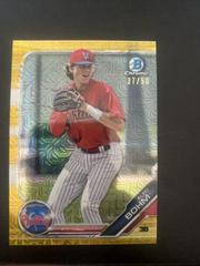 Alec Bohm [Gold Shimmer] #BCP-2 Baseball Cards 2019 Bowman Chrome Prospects Prices
