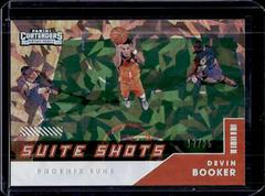 Devin Booker [Cracked Ice] #13 Basketball Cards 2021 Panini Contenders Suite Shots Prices