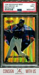 Ken Griffey Jr. [Refractor] #71 Baseball Cards 1996 Bowman's Best Prices