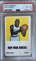 Willis Reed Basketball Cards 1972 Comspec Prices