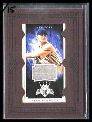 Herb Pennock [Materials Framed Red] #63 Baseball Cards 2015 Panini Diamond Kings Prices