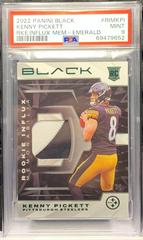 Kenny Pickett [Patch Autograph Emerald] Football Cards 2022 Panini Black Prices