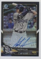 Austin Allen [Refractor] #BCPA-AAL Baseball Cards 2018 Bowman Chrome Prospects Autographs Prices