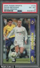 David Beckham Soccer Cards 2004 Panini Sports Mega Cracks Prices