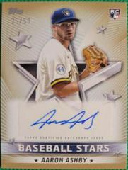 Aaron Ashby [Gold] Baseball Cards 2022 Topps Baseball Stars Autographs Prices