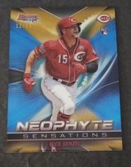Nick Senzel [Gold Refractor] #NS-8 Baseball Cards 2019 Bowman's Best Neophyte Sensations Prices