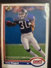 Dave Meggett Football Cards 1991 Upper Deck Prices