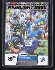 D'Andre Swift [Purple] #HR-16 Football Cards 2022 Panini Prestige Highlight Reel Prices