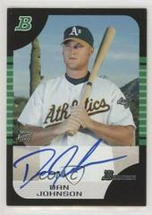 Dan Johnson #143 Baseball Cards 2005 Bowman Prices