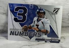 Russell Wilson [Silver] #BN-RW Football Cards 2022 Panini Zenith Behind the Numbers Prices