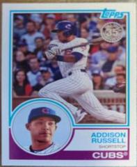 Addison Russell #99 Baseball Cards 2018 Topps 1983 Baseball Prices