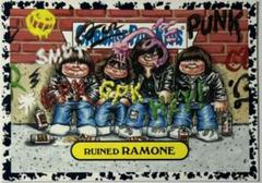 Ruined RAMONE [Black] #7a Garbage Pail Kids Battle of the Bands Prices
