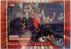 Pascal Siakam [Red Laser] Basketball Cards 2021 Panini Donruss Franchise Features Prices