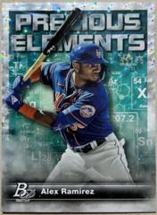 Alex Ramirez [Ice] #PE-12 Baseball Cards 2023 Bowman Platinum Precious Elements Prices