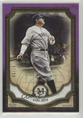 Babe Ruth [Amethyst] #51 Baseball Cards 2018 Topps Museum Collection Prices